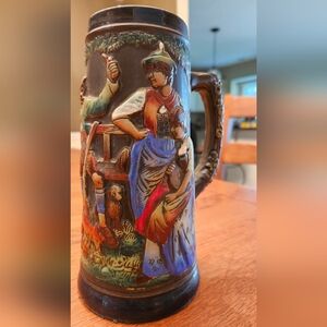 ORIGINAL KING 300 VINTAGE BEER STEIN MUG Stout